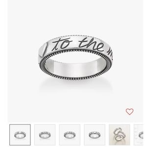 James Avery “to the moon and back” ring size 4.5